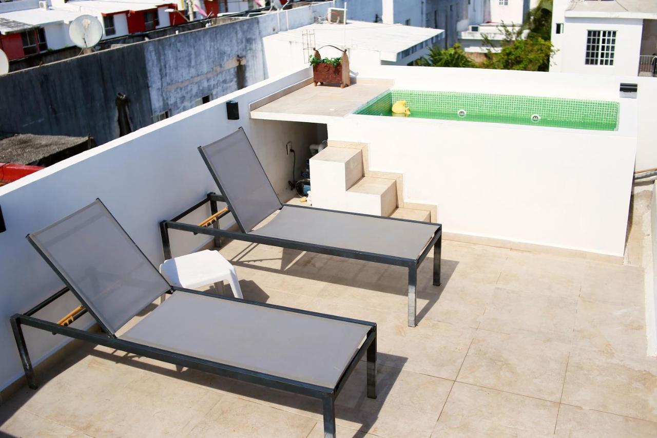 Comodo Cuarto, Jacuzzi Rooftop, Ac Cancún Exteriér fotografie